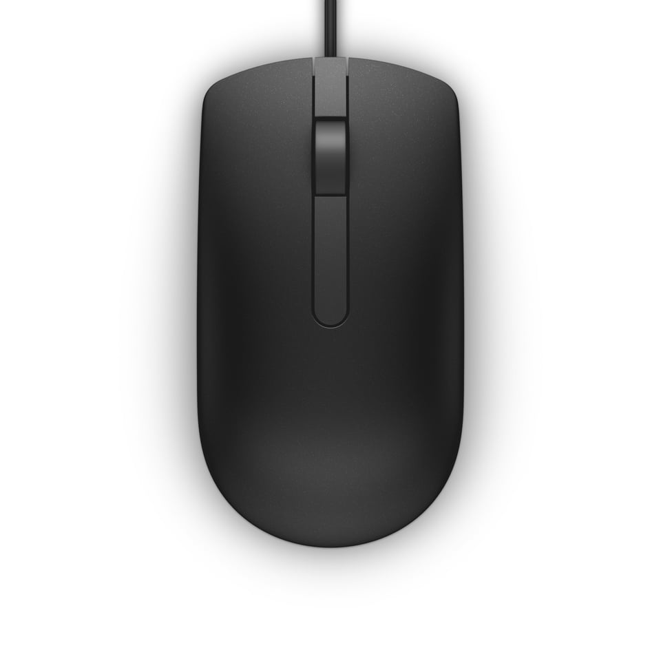 DELL bekabelde muis - MS116 - zwart