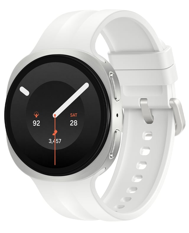 Samsung Galaxy Watch9 3,3 cm (1.3") AMOLED 40 mm Digitaal 438 x 438 Pixels Touchscreen Zilver Wifi GPS