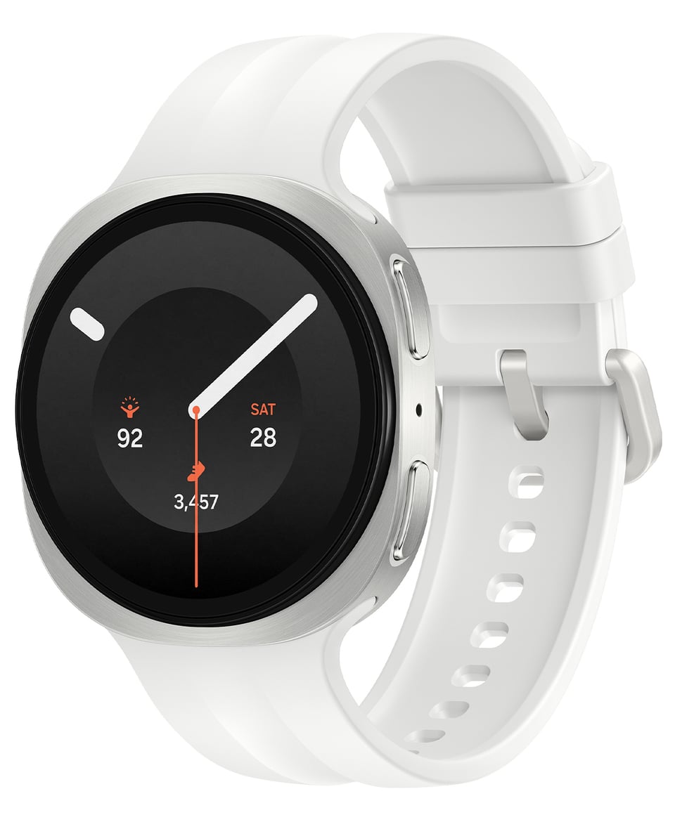 Samsung Galaxy Watch9 3,3 cm (1.3") AMOLED 40 mm Digitaal 438 x 438 Pixels Touchscreen Zilver Wifi GPS