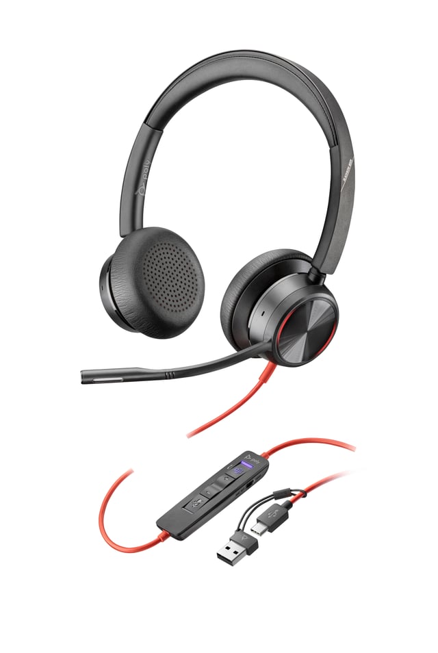 HP Poly Blackwire 8225 Stereo headset