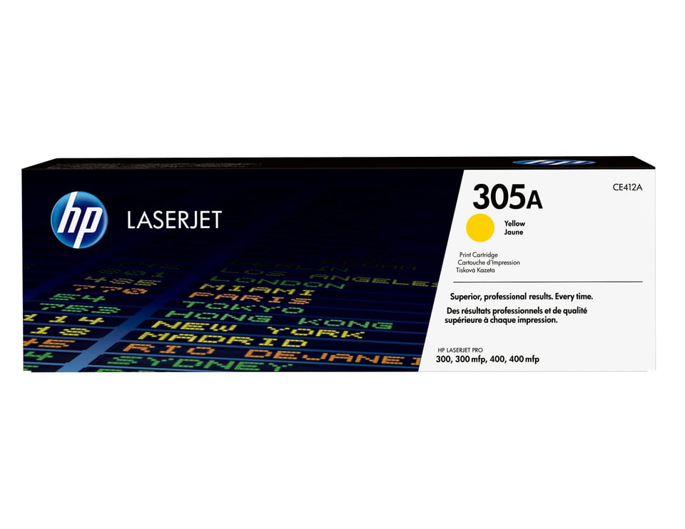 HP 305A originele gele LaserJet tonercartridge