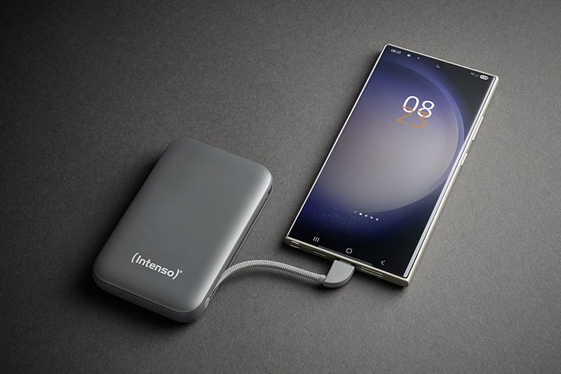 Intenso S10000 Lithium-Polymeer (LiPo) 10000 mAh Grijs