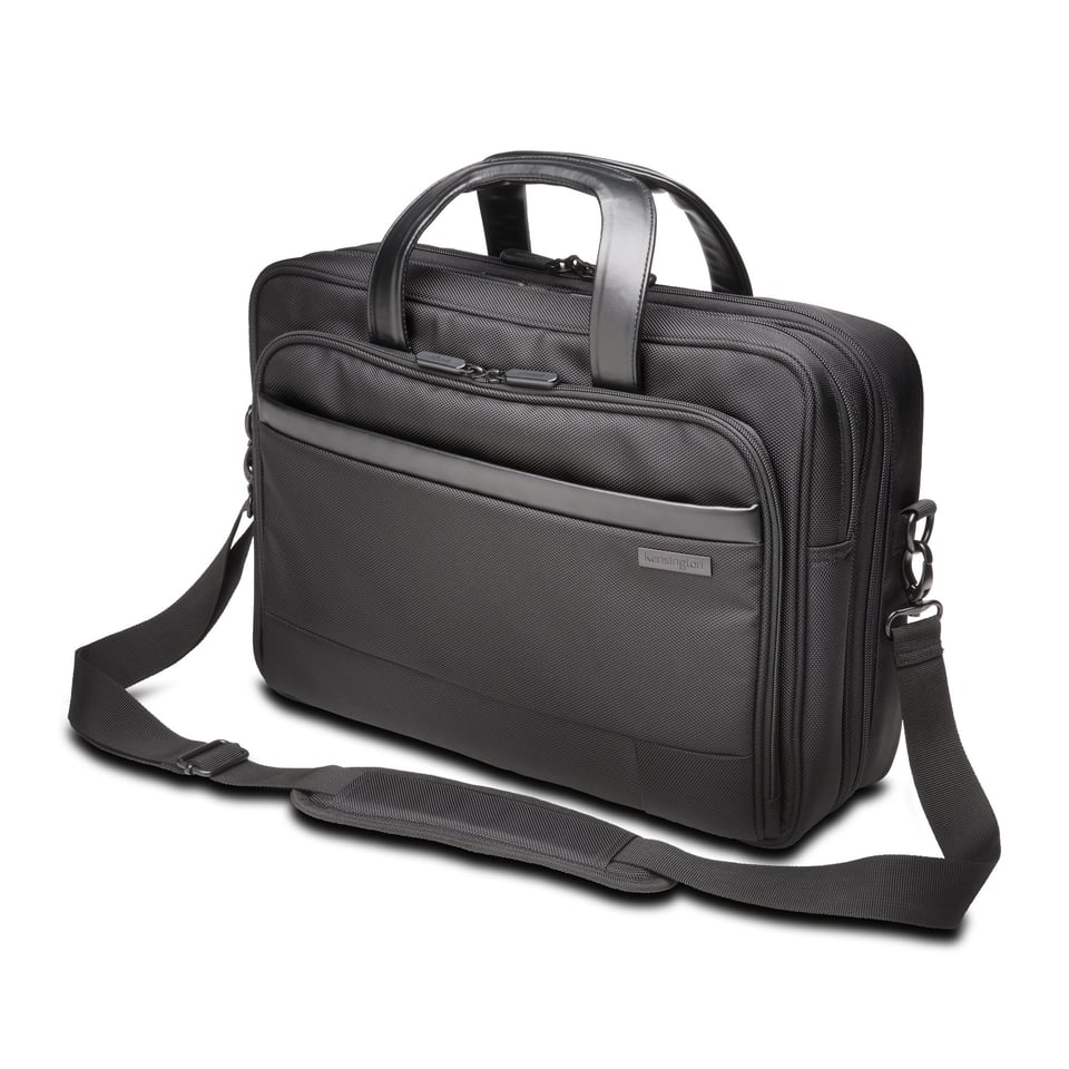 Kensington Contour 2.0 EQ Business Laptop Briefcase — 15.6"