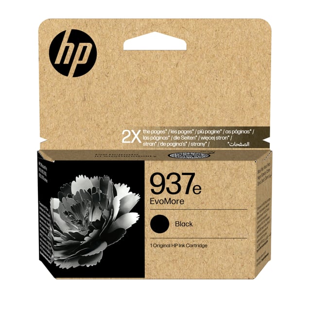 HP 937e inktcartridge Zwart