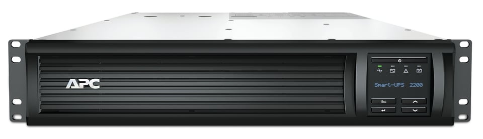 APC Smart-UPS SMT2200RMI2UNC - 8x C13, 1x C19, USB, Rackmount 2U, NMC, 2200VA