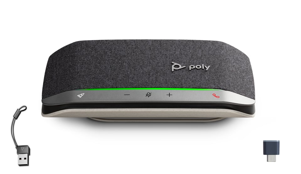 HP Poly Sync 20+ Speakerphone USB-C/A Adapter