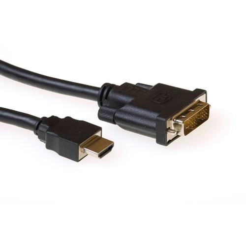 ACT Verloopkabel HDMI A male naar DVI-D male 3,00 m