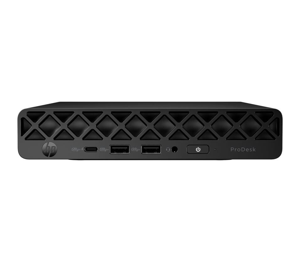 HP ProDesk 4 Mini G1i AI PC Intel Core Ultra 5 225T 16 GB DDR5-SDRAM 512 GB SSD Windows 11 Pro Mini PC Zwart