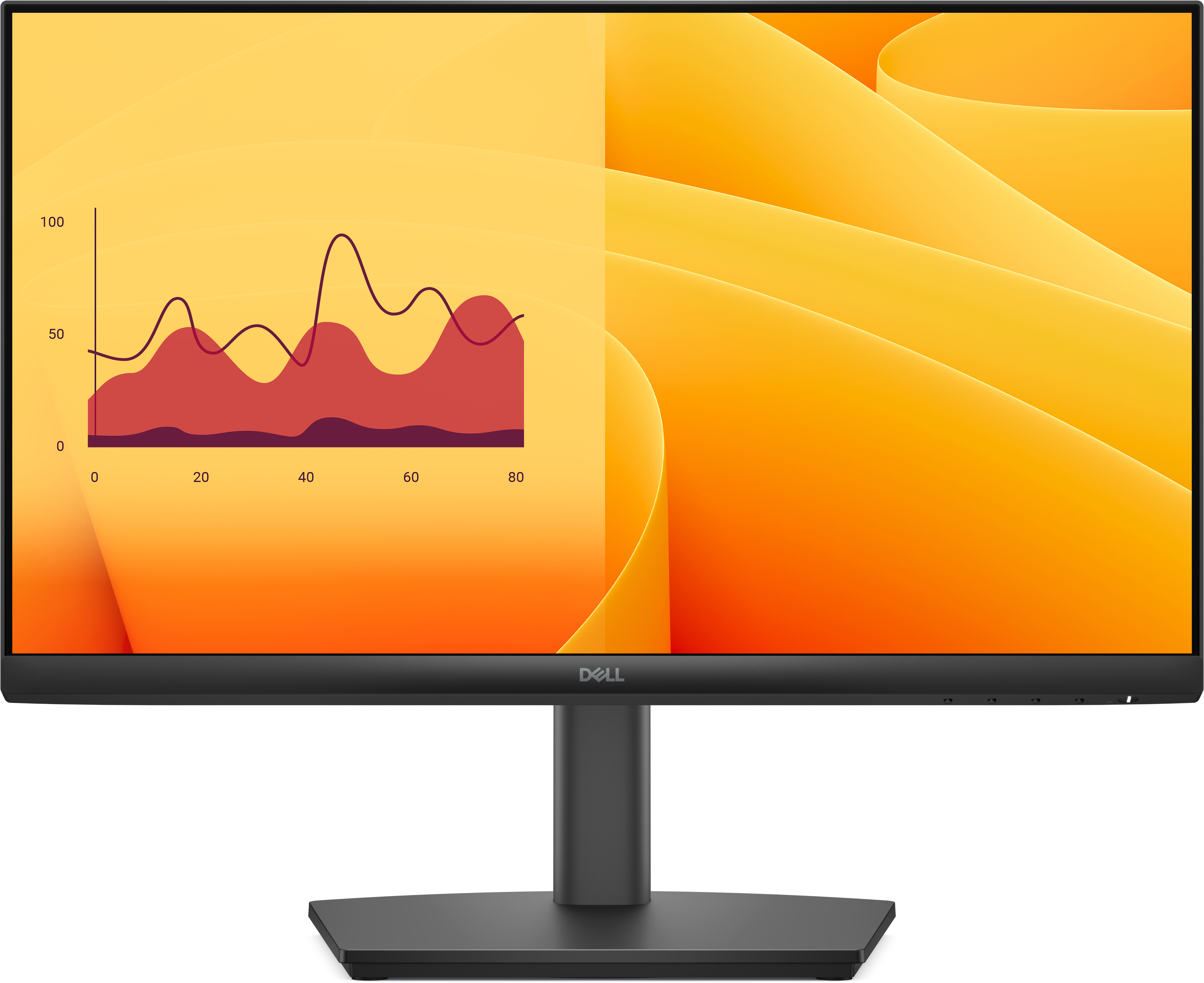 DELL E Series E2225HSM monitor 21,5"