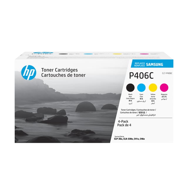 Samsung CLT-P406C toner Zwart, Cyaan, Magenta, G
