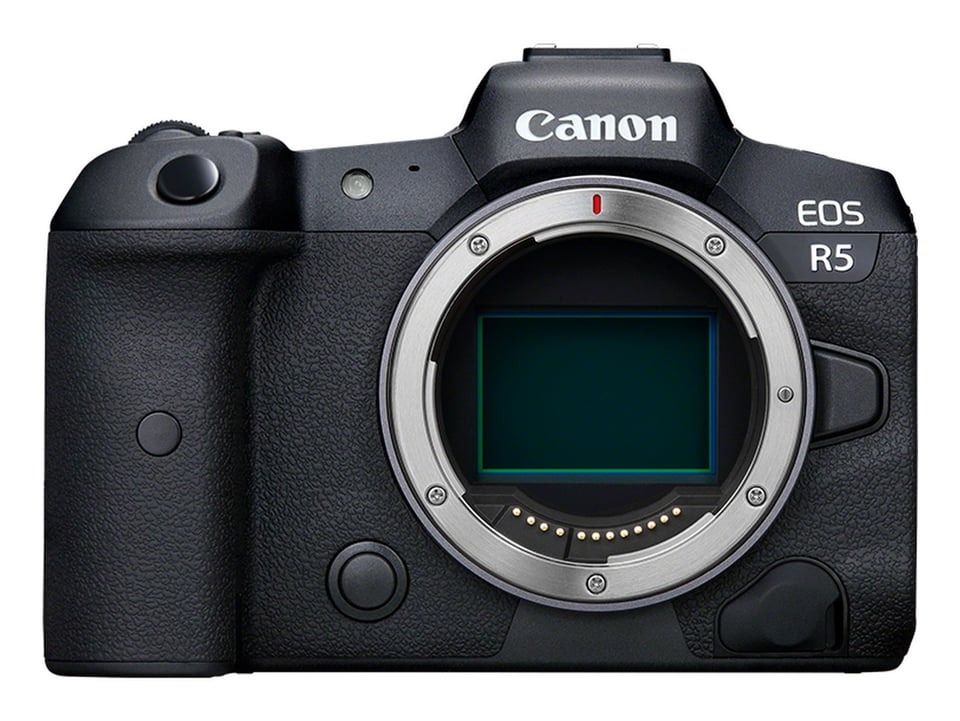 Canon EOS R5 MILC body 45 MP CMOS 8192 x 5464 Pixels Zwart