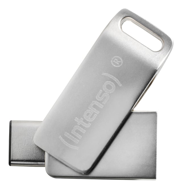 Intenso cMobile Line USB flash drive 64 GB USB Type-A / USB Type-C 3.2 Gen 1 (3.1 Gen 1) Zilver