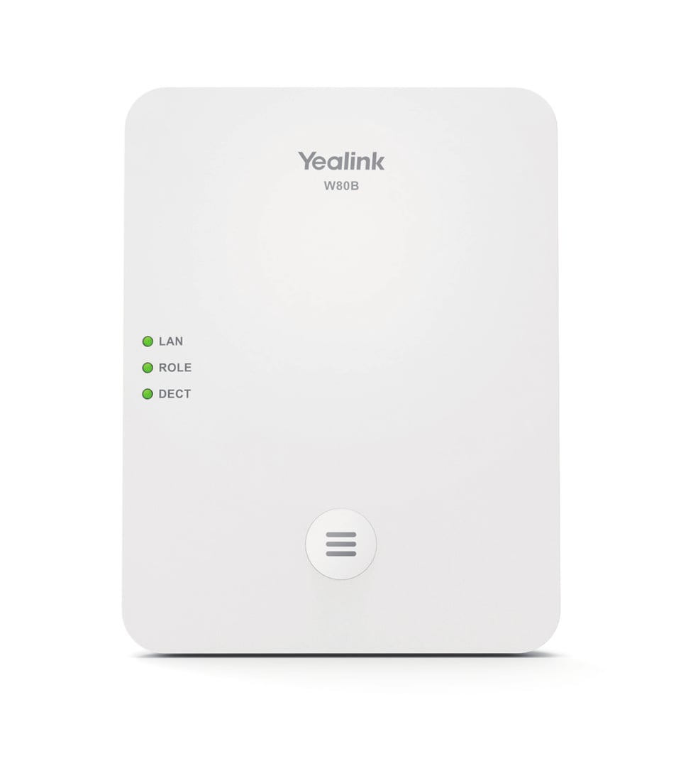 Yealink W80B DECT basis station Wit