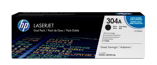 HP 304A toner Zwart