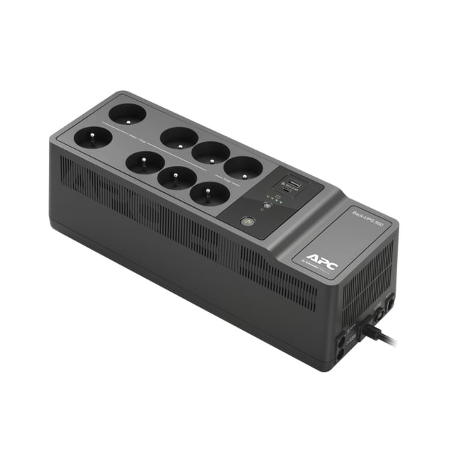 APC Back-UPS BE850G2-FR - Noodstroomvoeding 8x penaarde(België), 850VA, 2 USB opladers, 1 USB datapoort