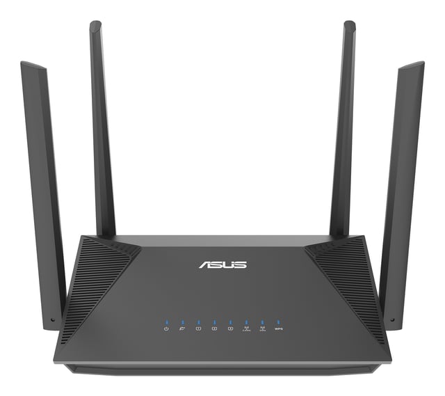 ASUS RT-AX52 Pro AX3000 draadloze router Gigabit Ethernet Dual-band (2.4 GHz / 5 GHz) Zwart
