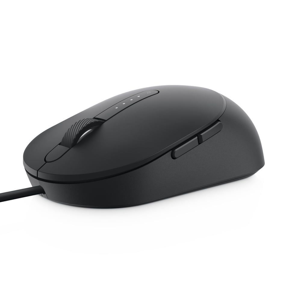 DELL Pro bekabelde muis - MS3220 - zwart