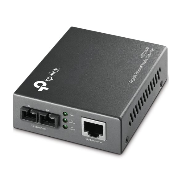 TP-Link Omada MC200CM netwerk media converter 1000 Mbit/s 850 nm Multimode Zwart