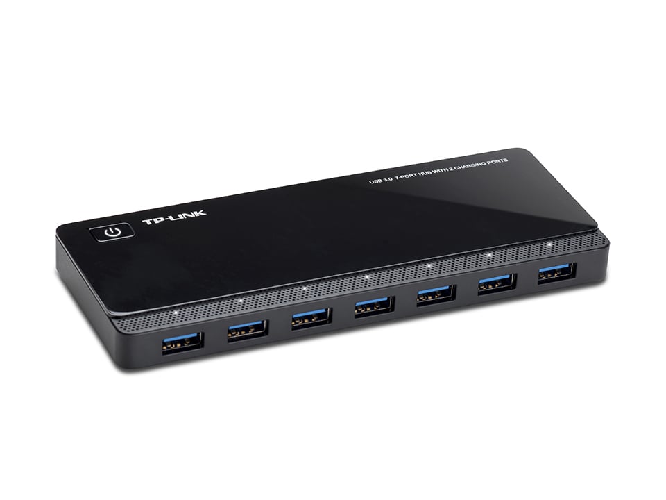 TP-Link UH720 interface hub USB 3.2 Gen 1 (3.1 Gen 1) Micro-B 5000 Mbit/s Zwart