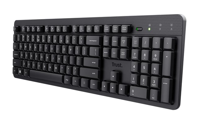 Trust Ody V2 - Draadloos toetsenbord - Stil - Multimedia Toetsen - Qwerty US