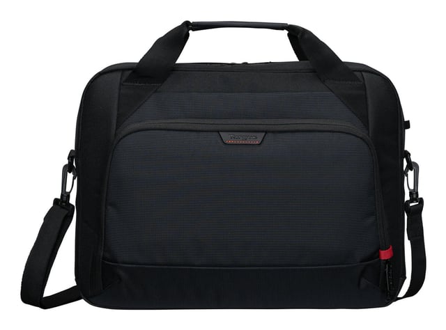 Targus EcoSmart 40,6 cm (16") Aktetas Zwart, Rood