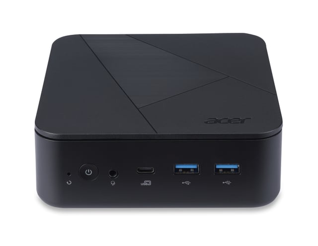 Acer Veriton N N1502G-13U5U NUC Intel Core 5 120U 16 GB DDR4-SDRAM 512 GB SSD Windows 11 Pro Mini PC Zwart