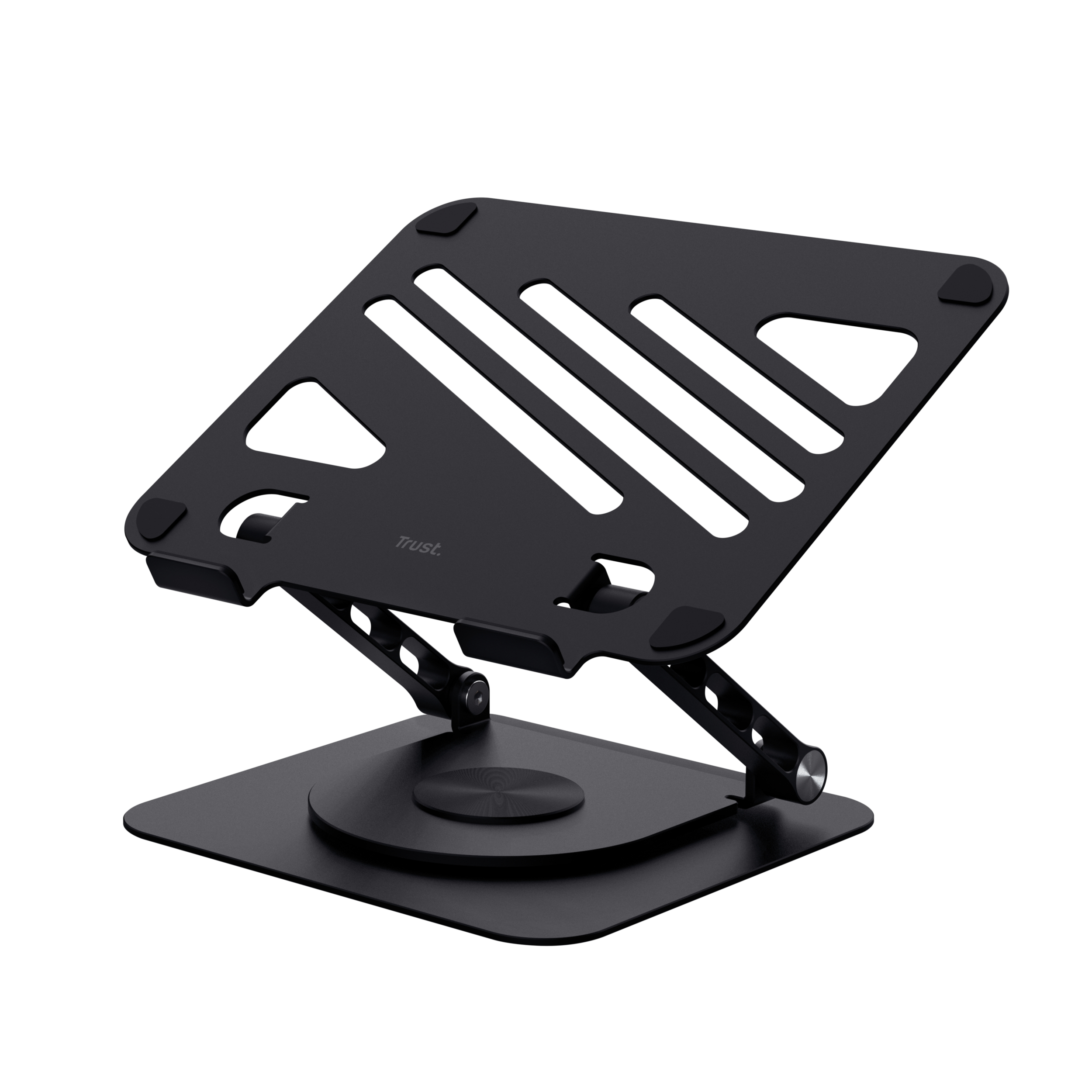 Trust Zeff Laptopstandaard - Verstelbare laptopstandaard – Voor laptops tot 16 inch – Aluminium ontwerp – Zwart