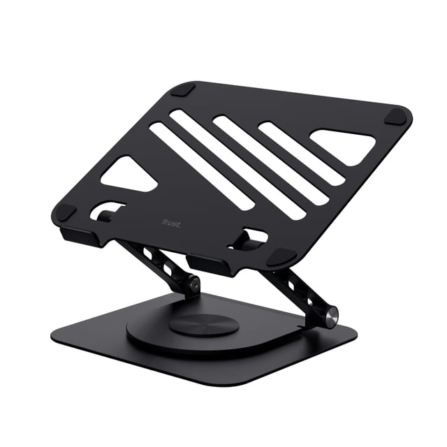 Trust Zeff Laptopstandaard - Verstelbare laptopstandaard – Voor laptops tot 16 inch – Aluminium ontwerp – Zwart