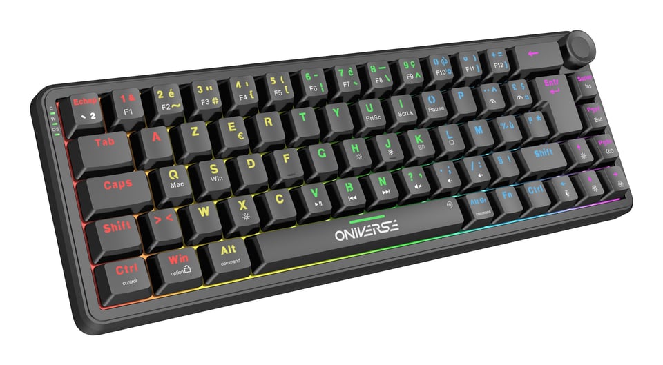 Oniverse Magnus toetsenbord Gamen USB Zwart