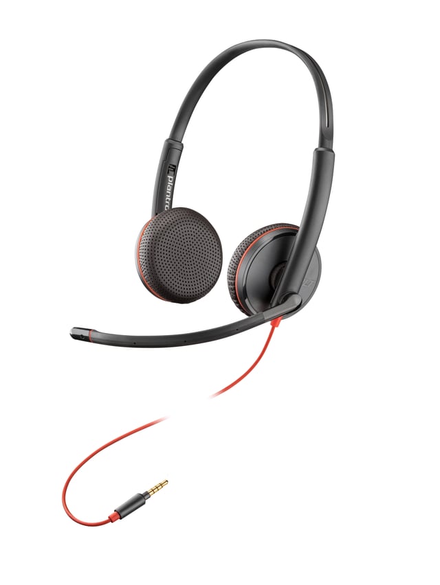 HP Poly Blackwire C3225 Top
