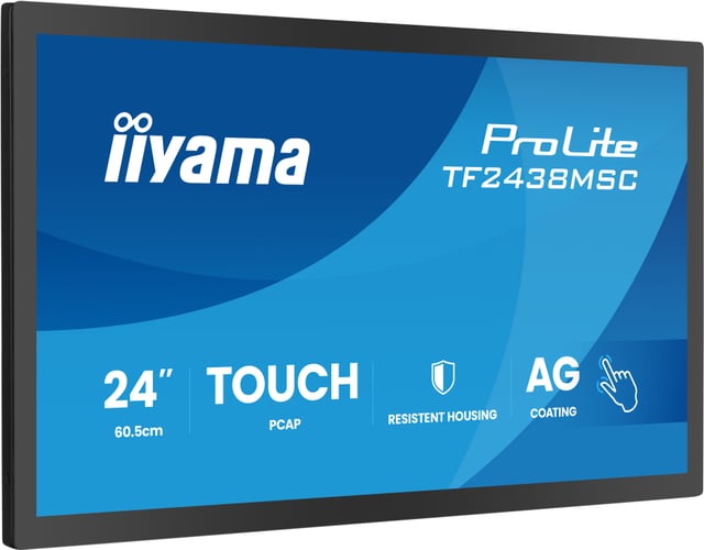 iiyama TF2438MSC-B2 aanraakbedieningspaneel 60,5 cm (23.8") 1920 x 1080 Pixels