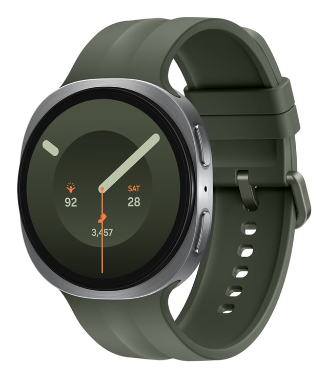 Samsung Galaxy Watch9 3,81 cm (1.5") AMOLED 44 mm Digitaal 480 x 480 Pixels Touchscreen Zilver Wifi GPS
