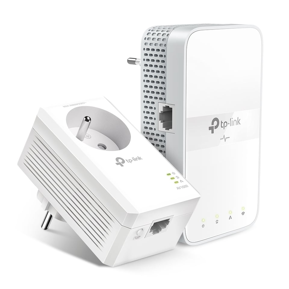 TP-Link TL-WPA7617 KIT 1200 Mbit/s Ethernet LAN Wifi Wit 2 stuk(s)