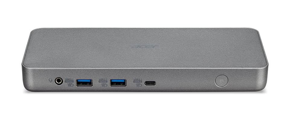 Acer USB Type-C Docking Station D501 USB 3.2 Gen 1 (3.1 Gen 1) Type-C Grijs