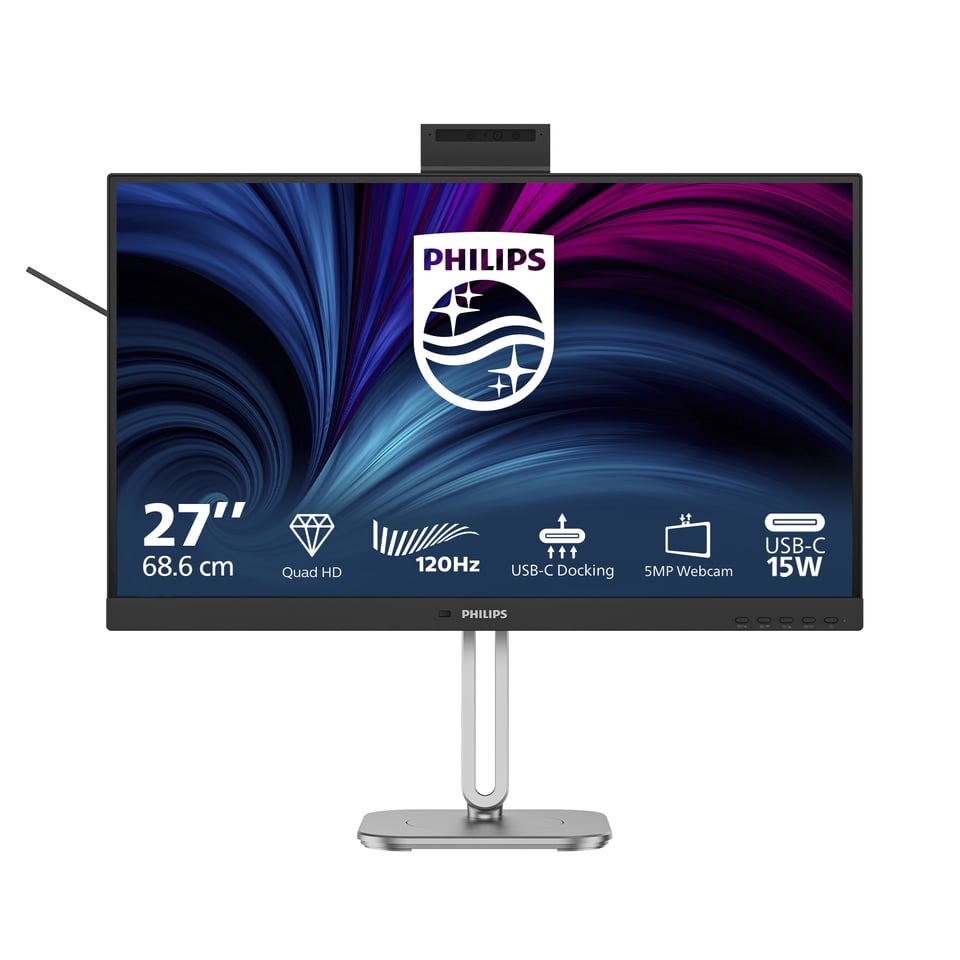 Philips 4000 series 27B2U4601H/00 computer monitor 68,6 cm (27") 2560 x 1440 Pixels Quad HD LCD Zwart