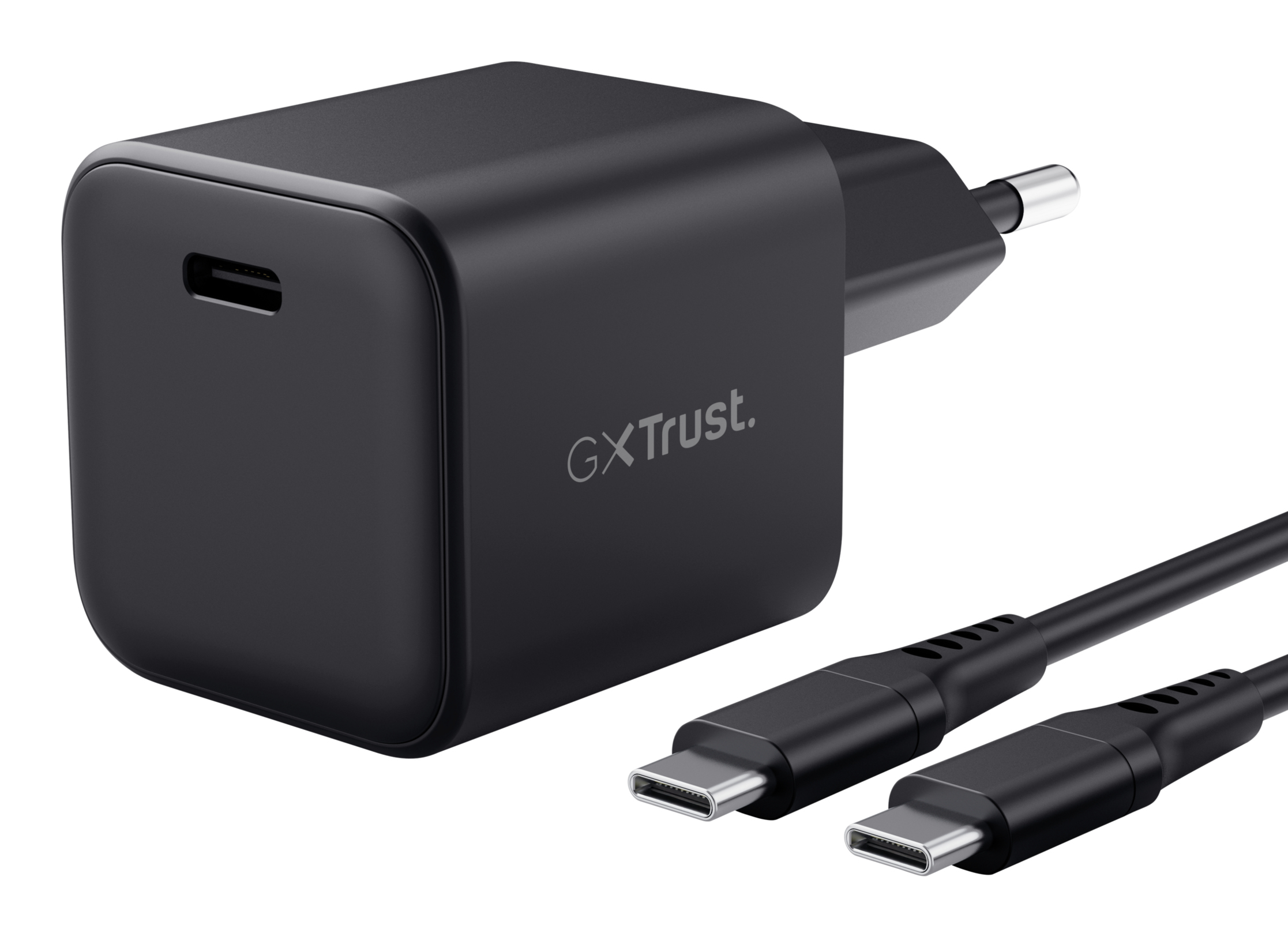 Trust 26143 oplader voor mobiele apparatuur Draagbare game console Zwart AC Snel opladen Binnen