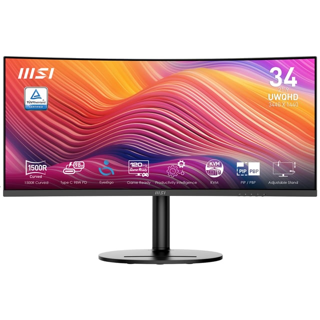 MSI Modern MD342CQP monitor 34"