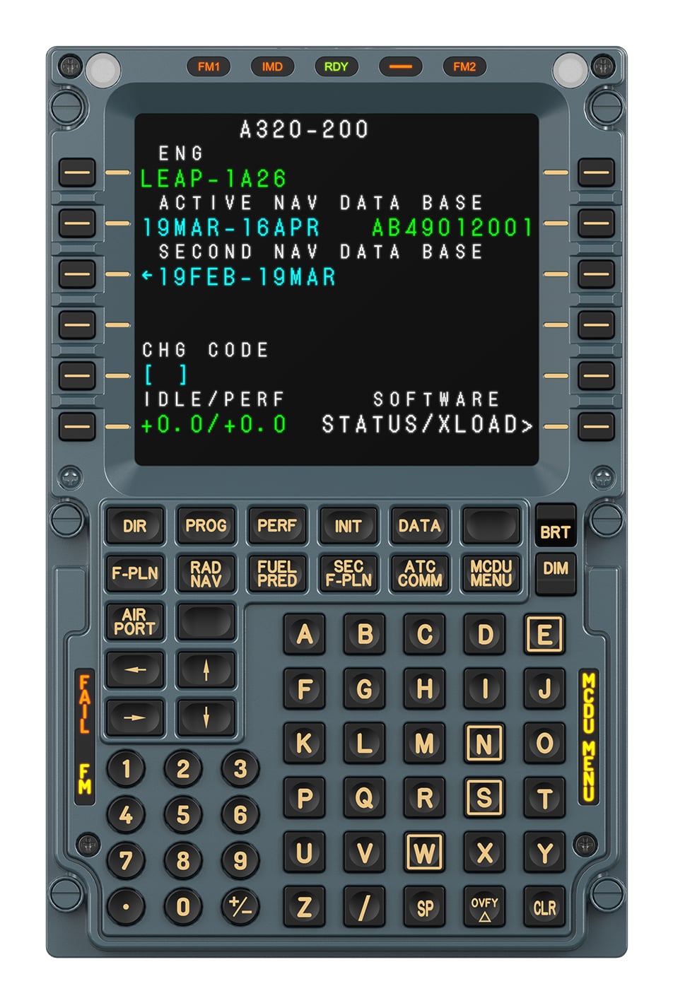 Moza Racing MA3F Flight Computer Display