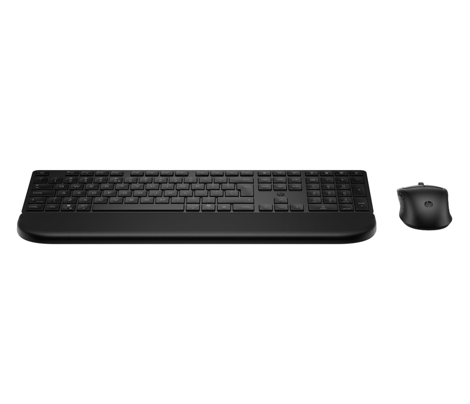 HP MultiDvcDuMdMSEKBCombowPR585C EMEA-INT toetsenbord Inclusief muis Thuis/Werk RF-draadloos + Bluetooth Zwart