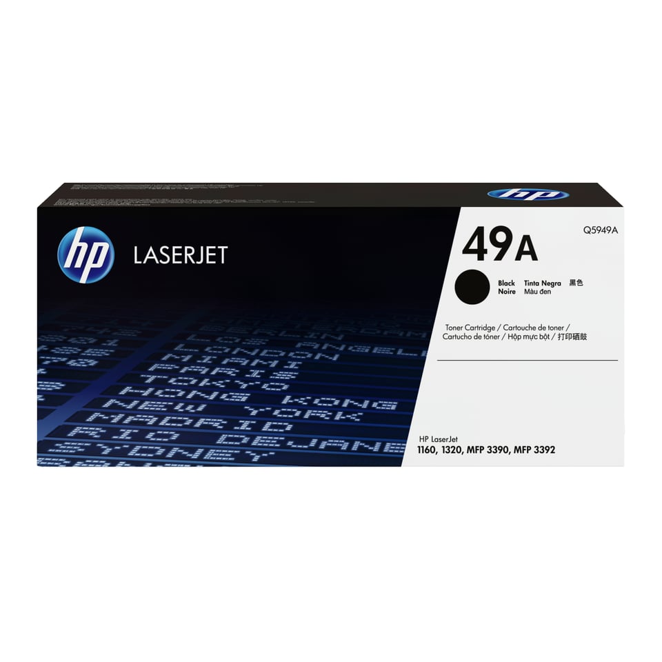 HP 49A originele zwarte LaserJet tonercartridge
