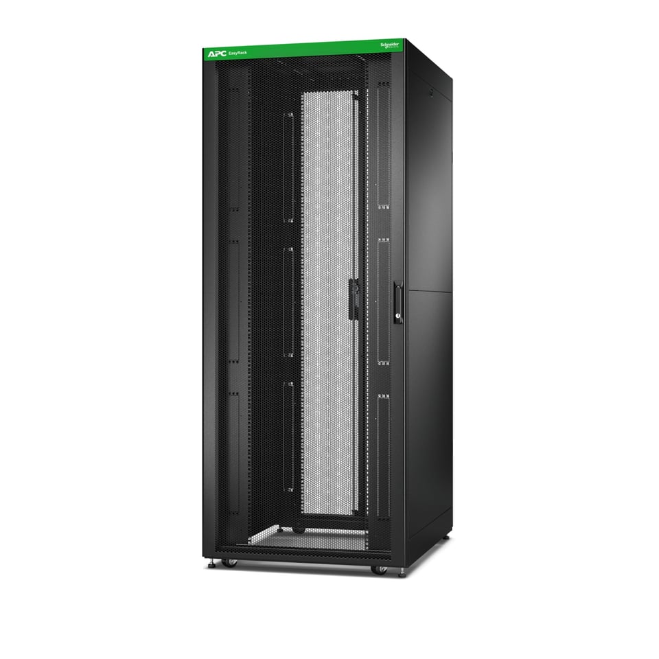 APC NetShelter Easy ER8202 - 42U/HE, 800mm(b) x 1000mm(d) 19" IT rack, met zijpanelen