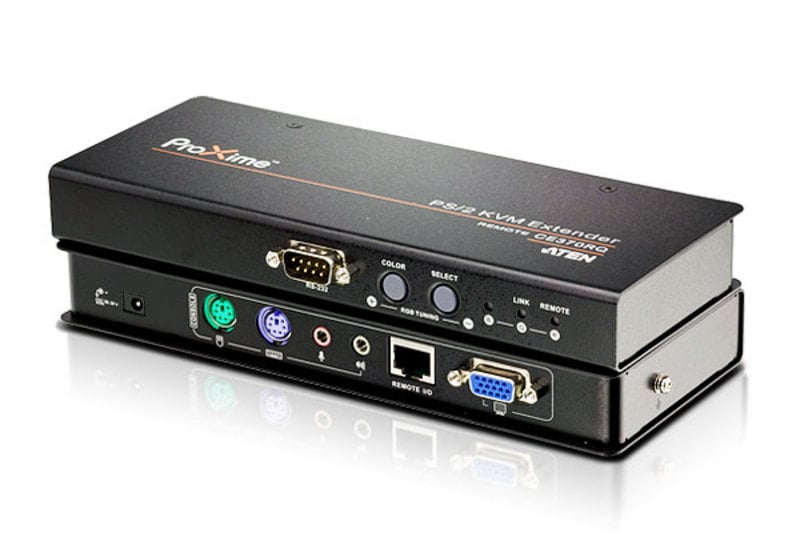 ATEN CE370-AT-G KVM-extender Zender en ontvanger