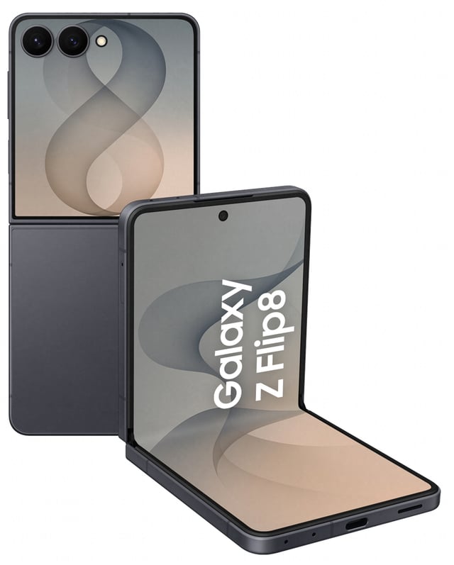 Samsung Galaxy Z Flip8 17,5 cm (6.9") Dual SIM 5G USB Type-C 12 GB 512 GB 4300 mAh Grafiet