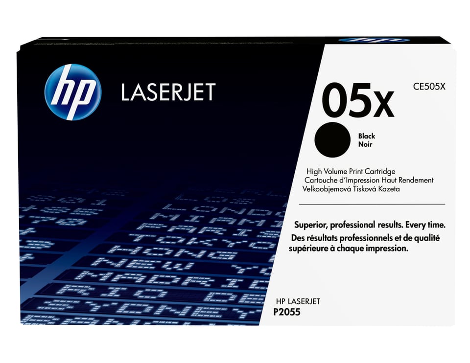 HP 05X originele high-capacity zwarte LaserJet tonercartridge