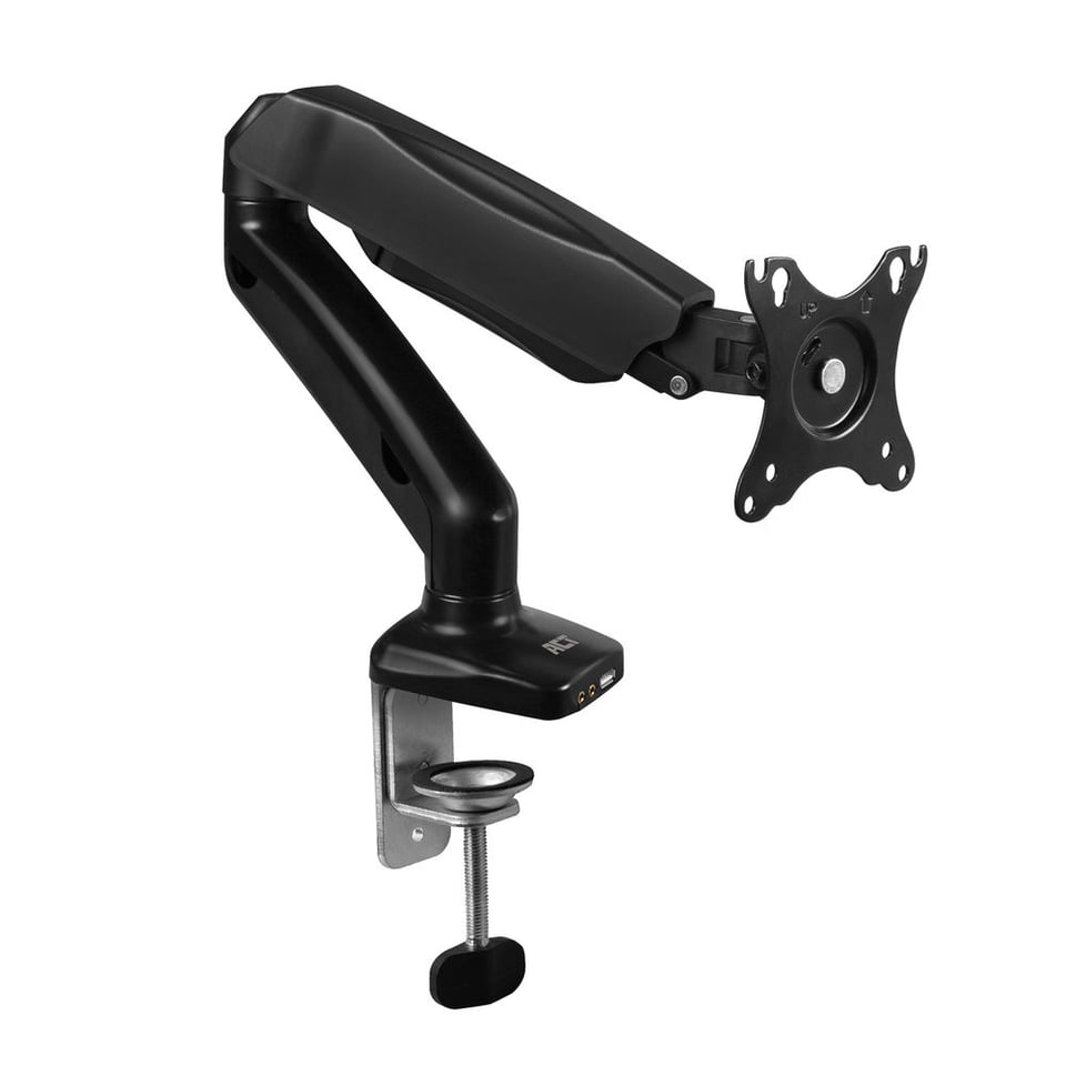 ACT Monitorarm 32" office met gasveer, 1 scherm