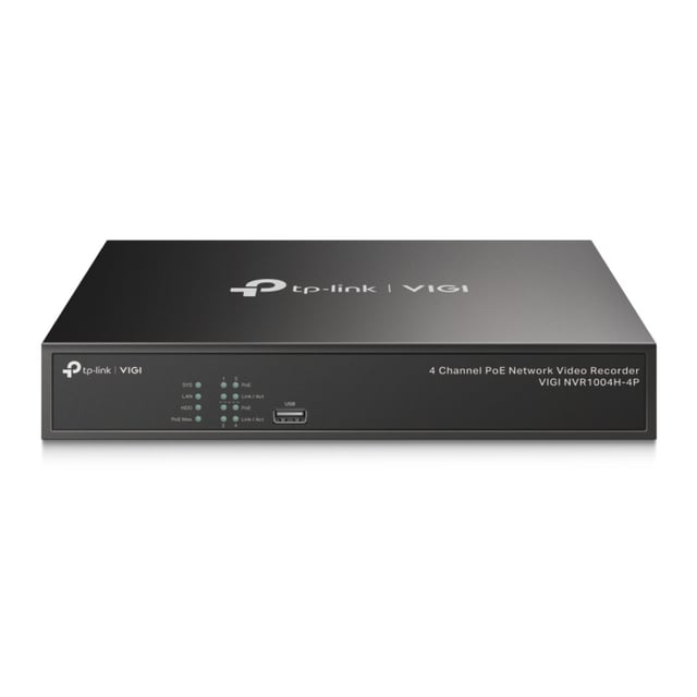 TP-Link VIGI Netwerk Video Recorder NVR1004H-4P
