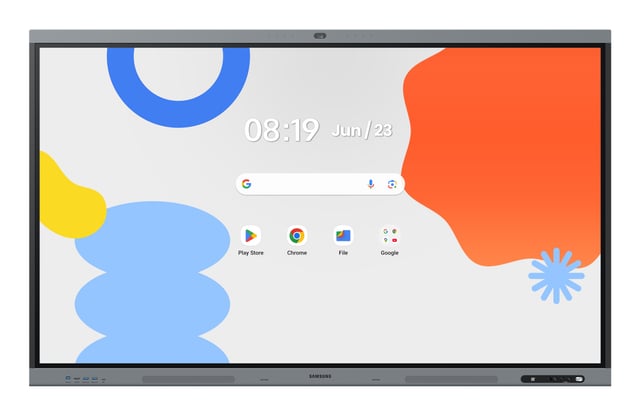 Samsung LH65WAFPLGC interactief whiteboard 165,1 cm (65") 3840 x 2160 Pixels Touchscreen Zwart, Grijs
