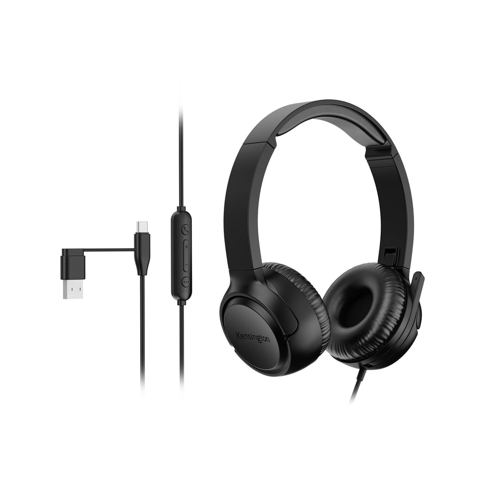 Kensington H950 EQ USB-C/USB-A On-Ear Headset