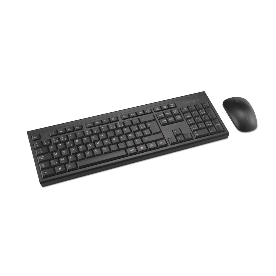 Kensington KM150 EQ Draadloos Toetsenbord & Muis Set (Belgium-Layout)