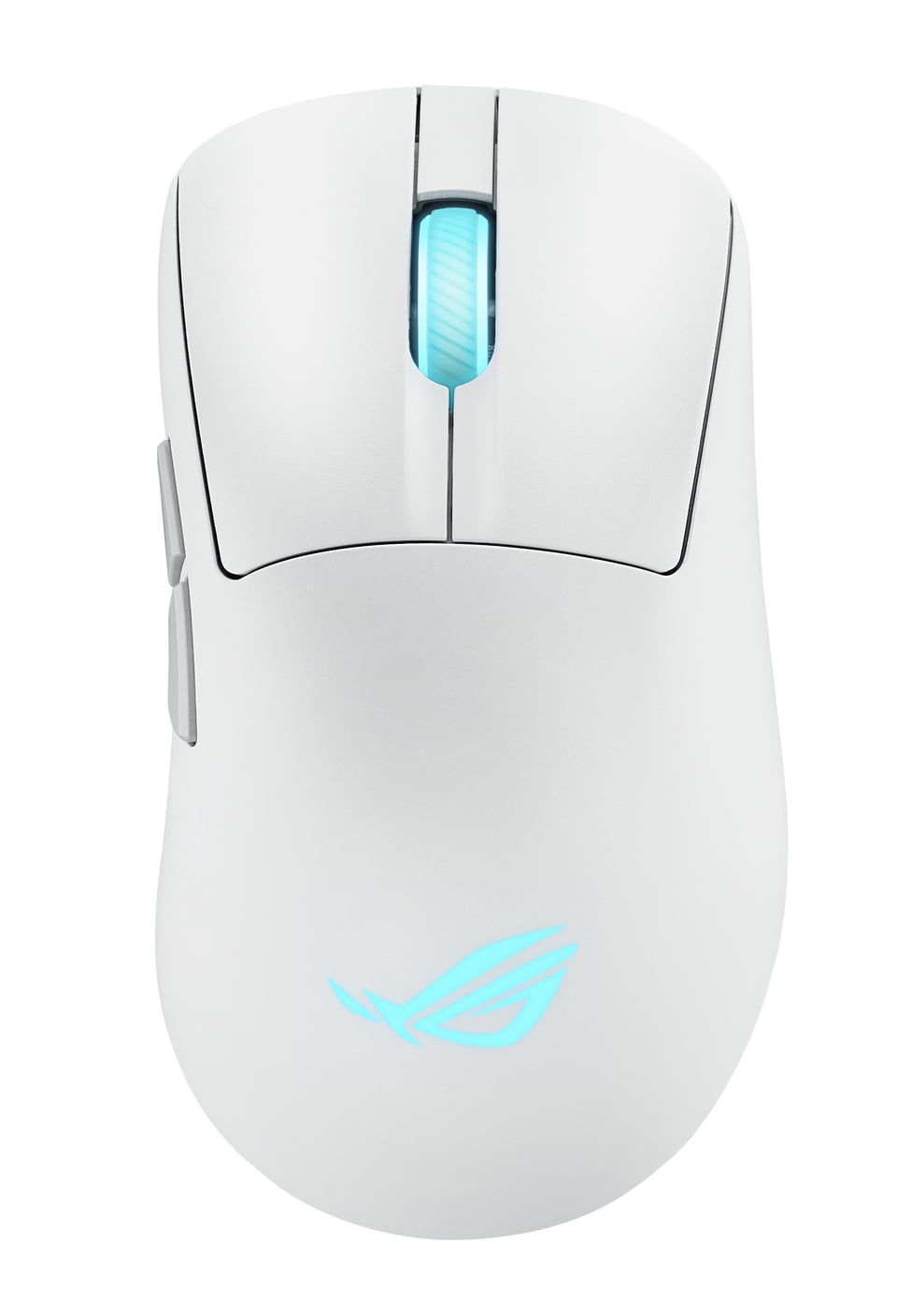 ASUS ROG Keris II Origin WHT muis Gamen Rechtshandig RF Wireless + Bluetooth + USB Type-A Optisch 42000 DPI